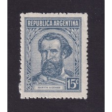 ARGENTINA 1942 GJ 872 ESTAMPILLA NUEVA CON GOMA PAPEL INGLES U$ 50